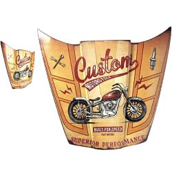 Capot Vintage Harley Davidson