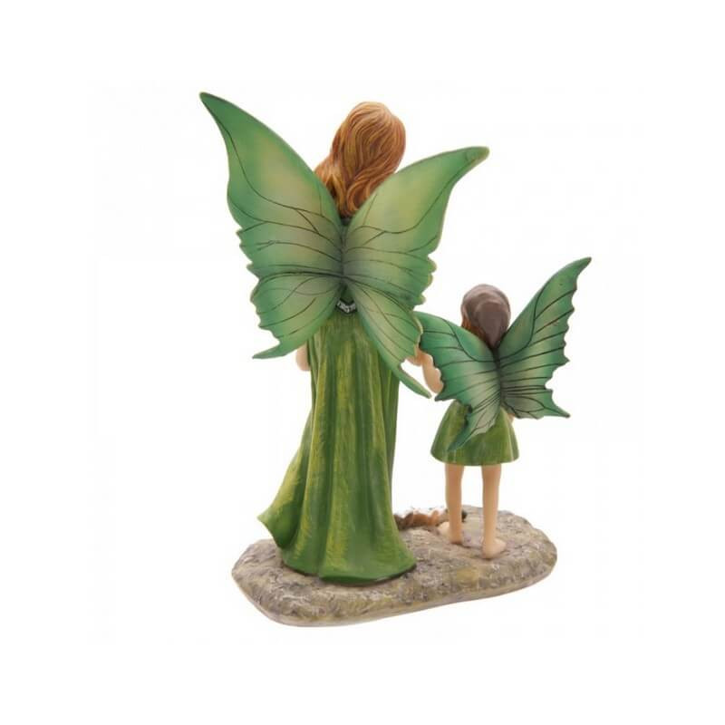 figurine fee couleur vert