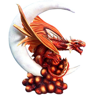 Figurine Dragon La Lune
