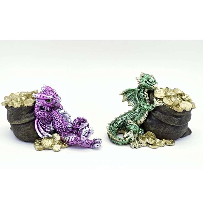 Figurines Dragon Monnaie