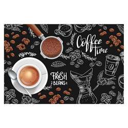 Plaque Métal Coffee Time