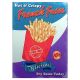 Plaque vintage French Fries (Frites) -- 20x30cm