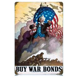 Plaque Mur USA guerre vintage Décoration -- 20x30cm
