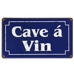 Plaque Vintage Cave à vin