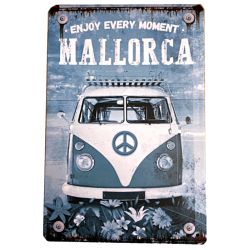 Plaque Vintage Mallorca -- 20x30cm