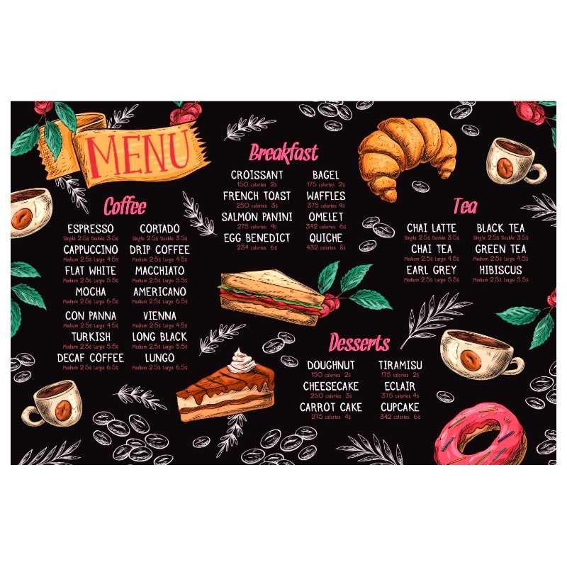 Plaque Décoration Petit Dejeuner 2