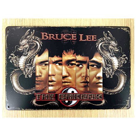 Plaque Décoration Bruce Lee
