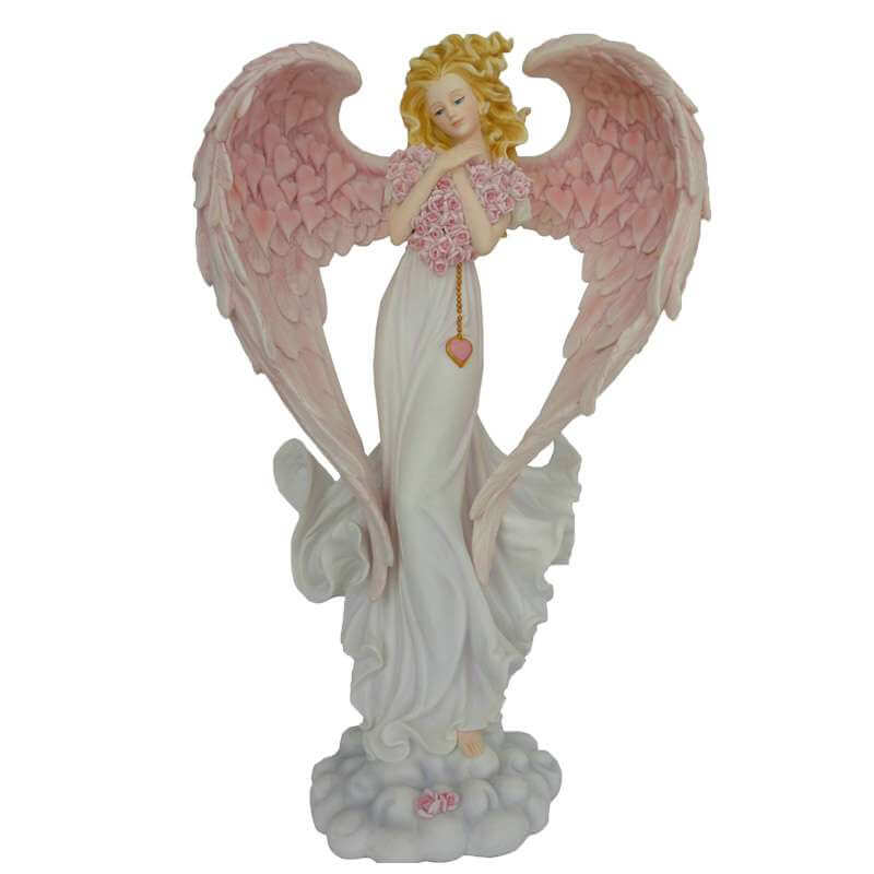 Figurine Fée Géante "Amour Anges" -- 37cm