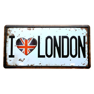 Plaque Décoration murale London