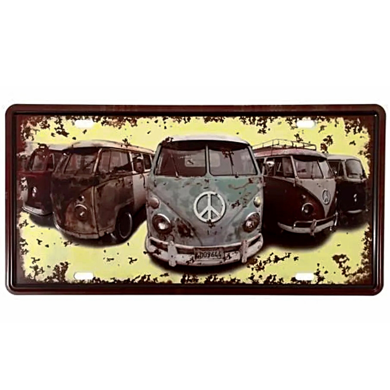 Plaque en metal van VW vintage