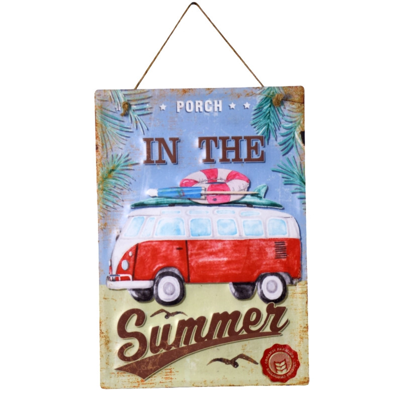 Plaque Vintagein the Summer Premium 30x40cm