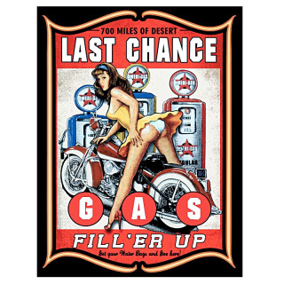 Plaque DécorationVintage USA Premium 30x40cm