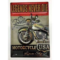 Plaque Vintage Legends Premium 30x40cm