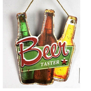 Plaque Décoration Murbuveurs de Bières Premium 30x23cm