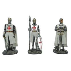 3 figurines Chevaliers Garde