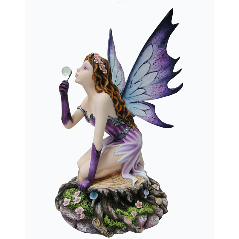 Statuette Fée Aouregan (H38 x L26cm) - FIGURINES - STATUETTES/FÉES
