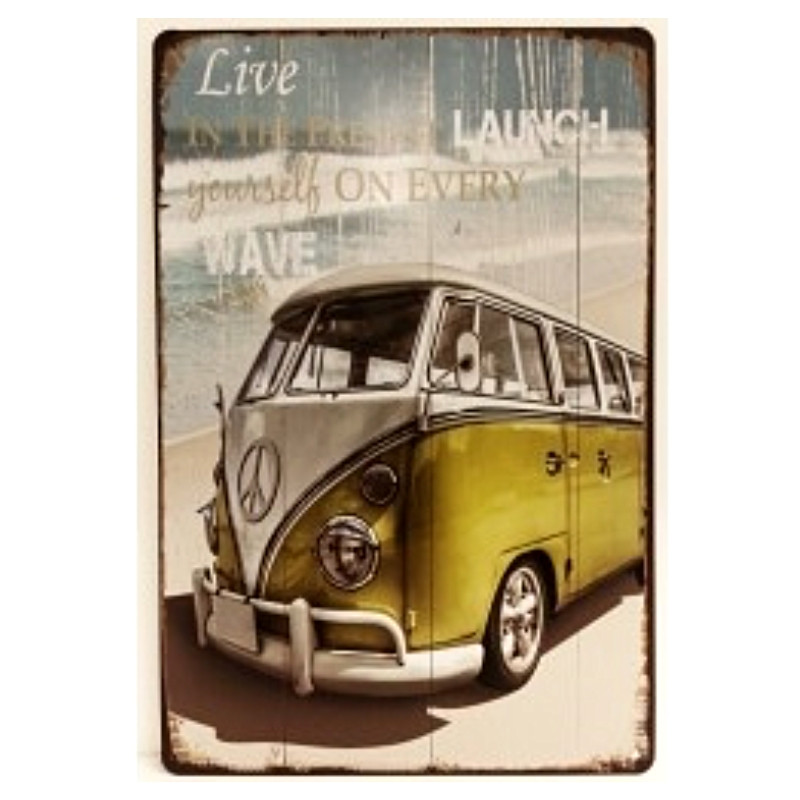 Plaque Décoration Van VW