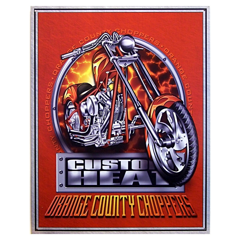 Plaque Vintage Choppers -- 20x30cm