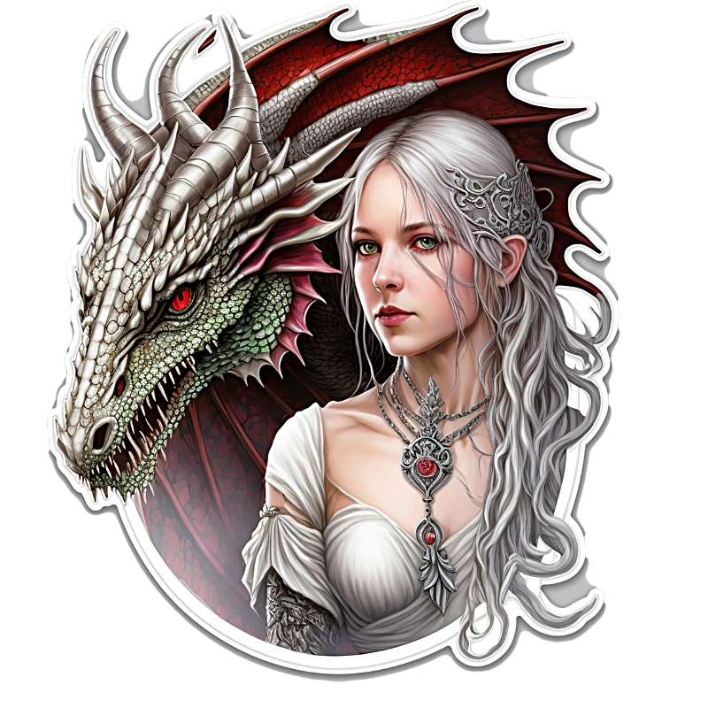 Plaque en metal relief avec un dragon bleu