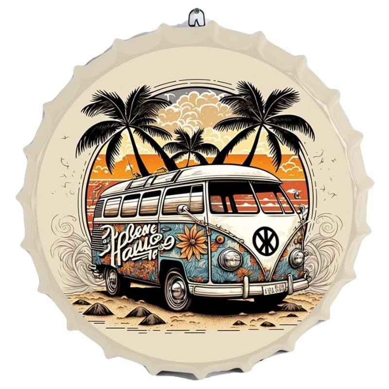 Capsule Rétro Van Combi Plage