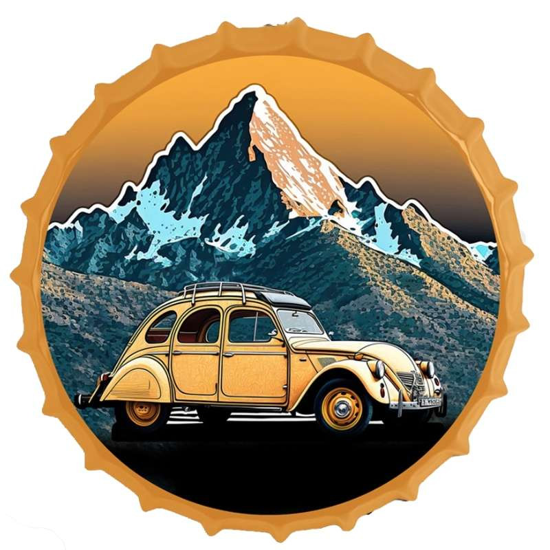 Capsule Rétro 2CV Montagne