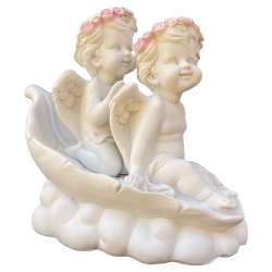 Figurine d'ange Glisse Feuille
