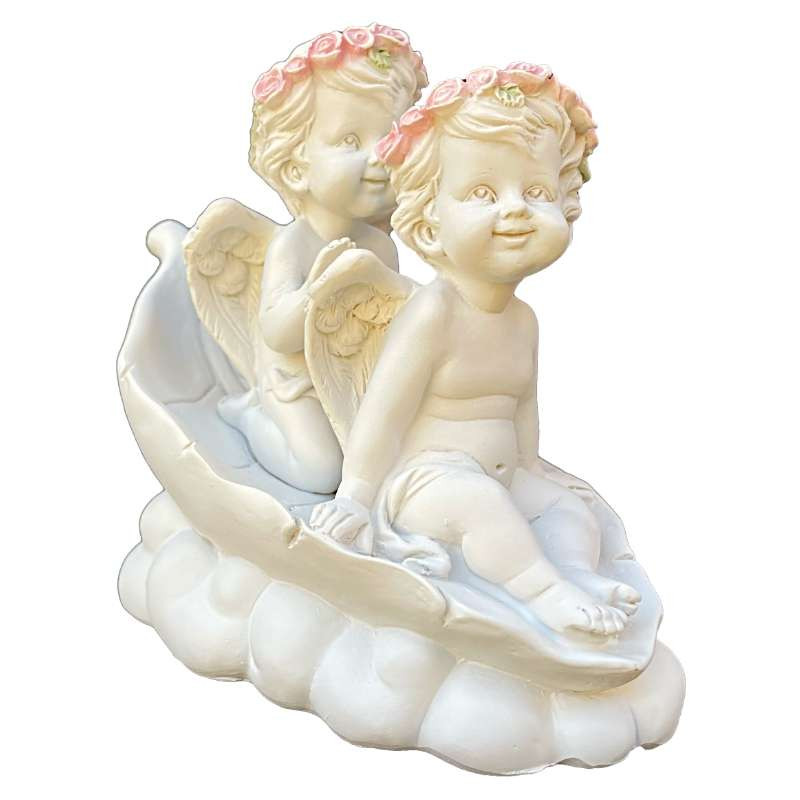 Figurine d'ange Glisse Feuille