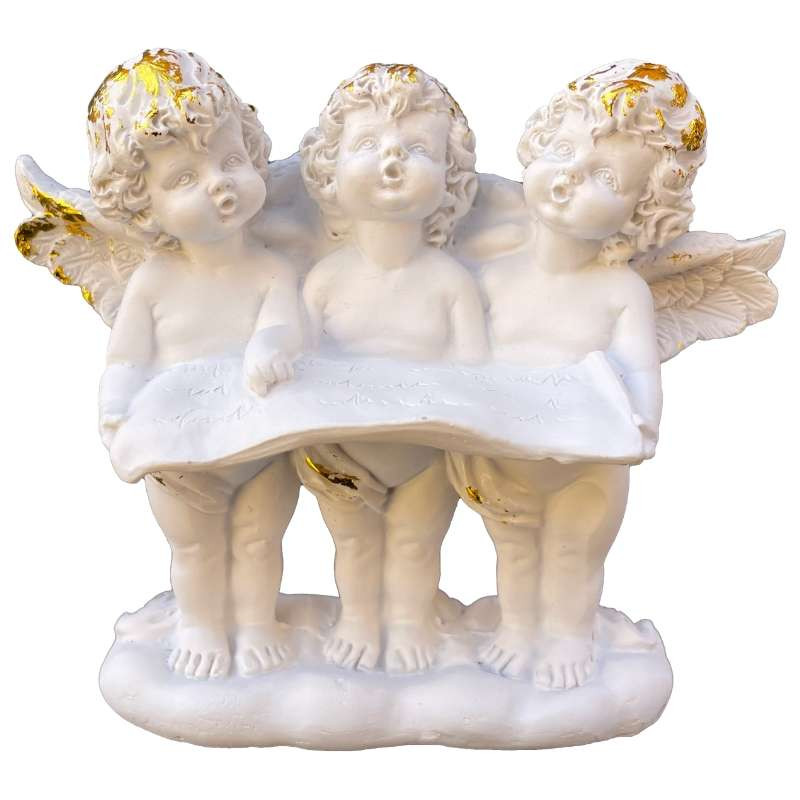 Angelot dans objets en biscuit