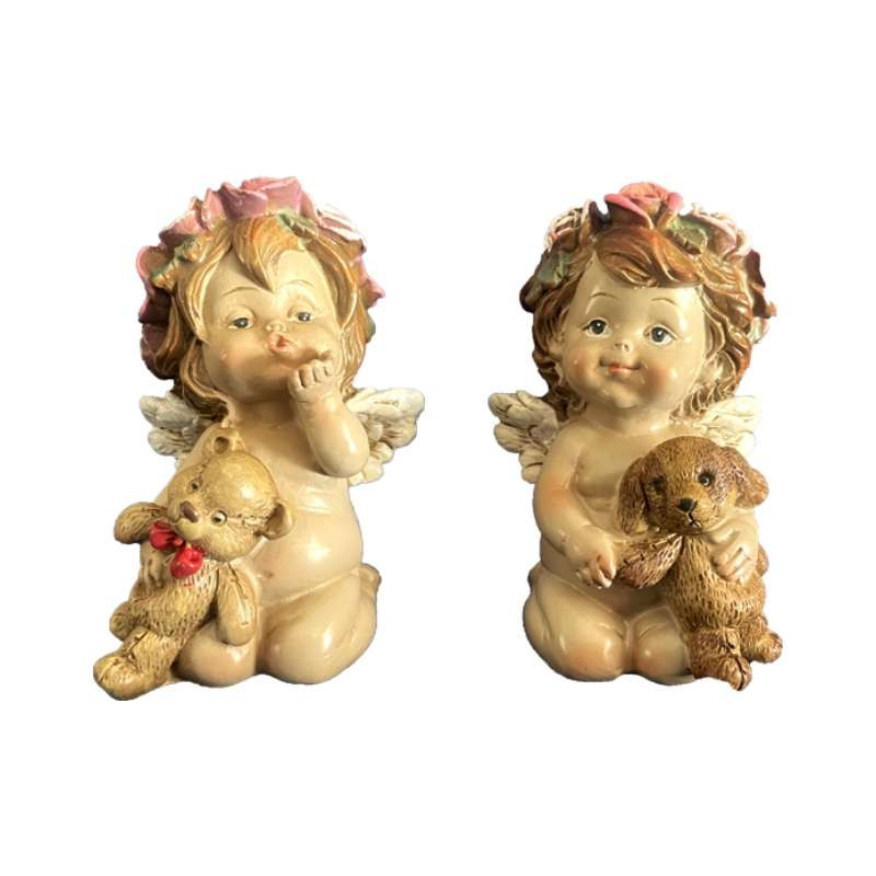 Chérubins Colorés Voeux et Nounours