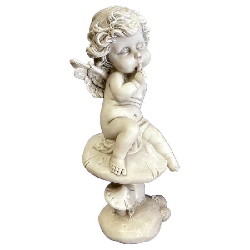 Statuette d'ange Champignon