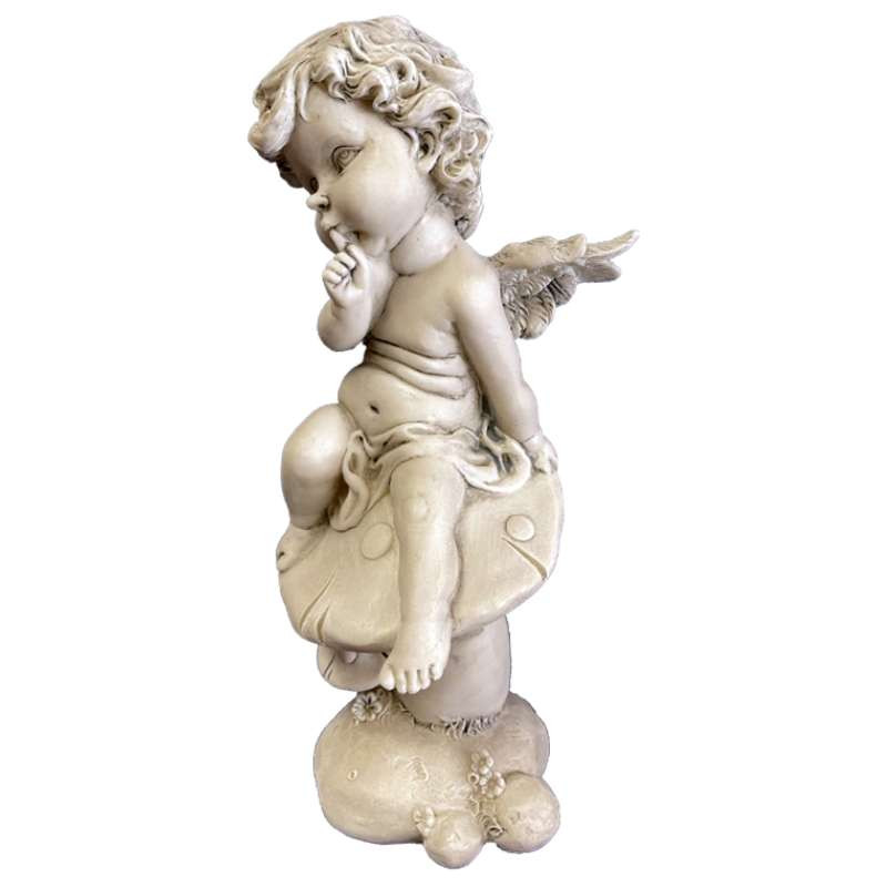 Statuette d'ange Champignon