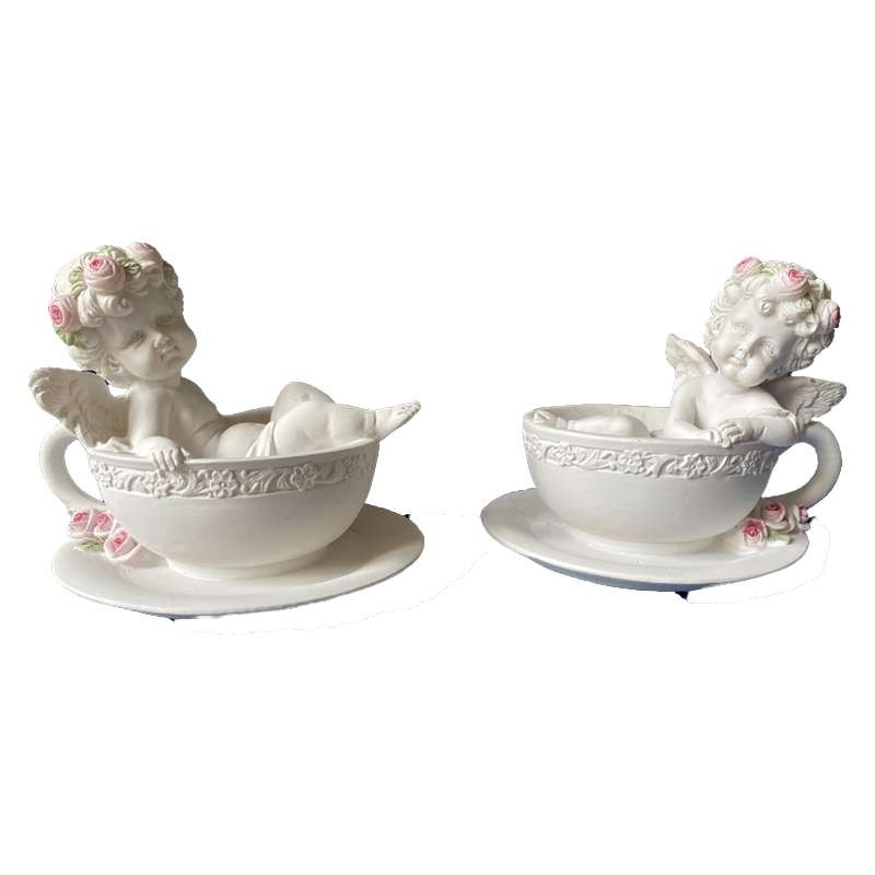 Figurines Anges Tasse