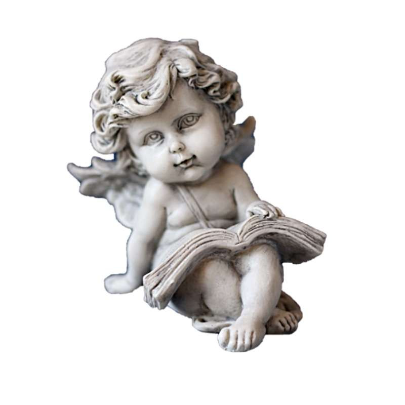 Deux Anges Gris Lecture et Nounours