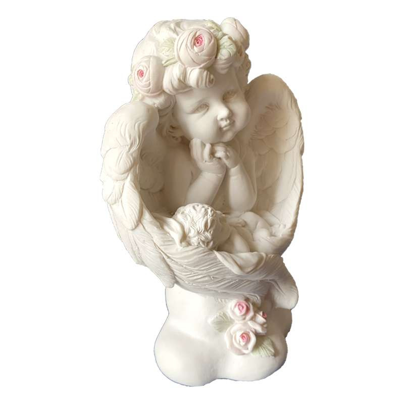 Statuette Ange et Bébé Ange Educa