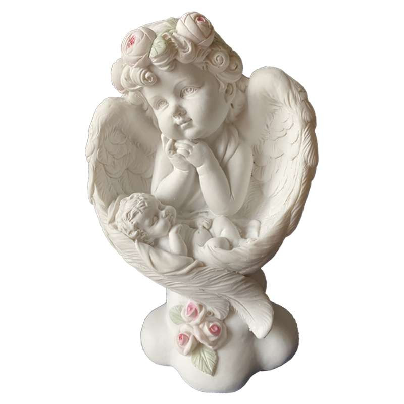 Statuette Ange et Bébé Ange Educa