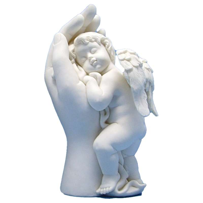 Grande Statuette Ange Main