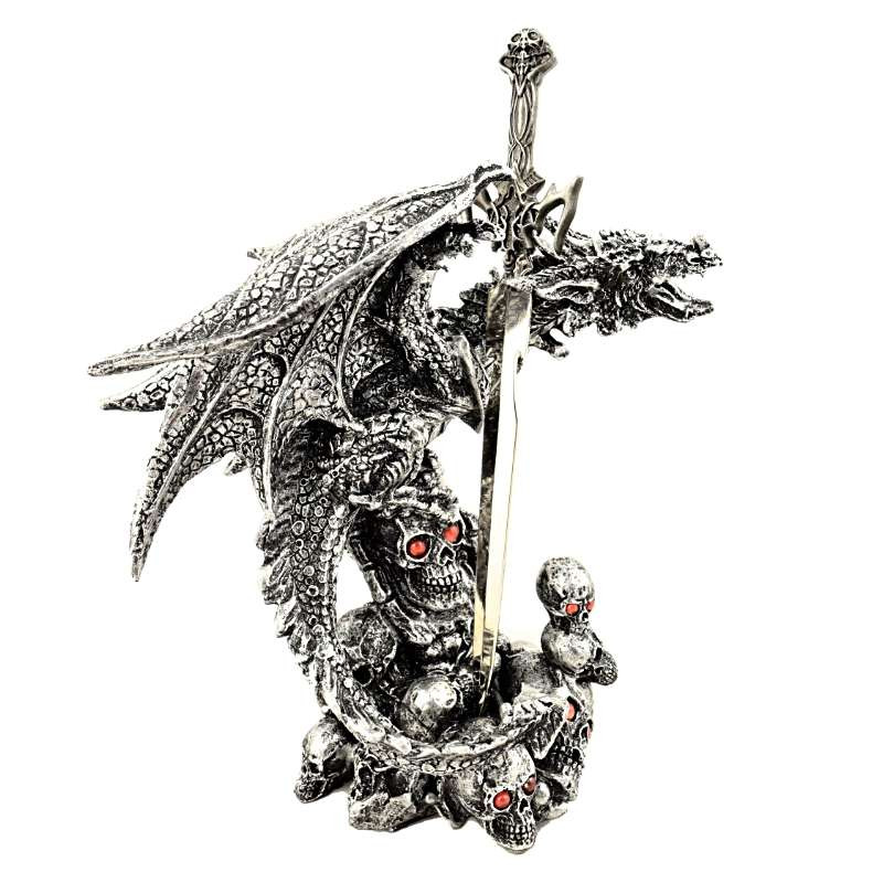 Figurine Dragon Ouvre Lettre Dark