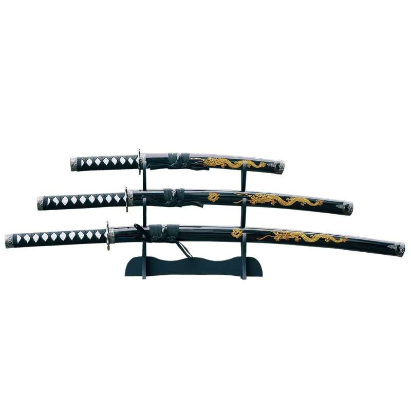 Set Katana Black Dragon