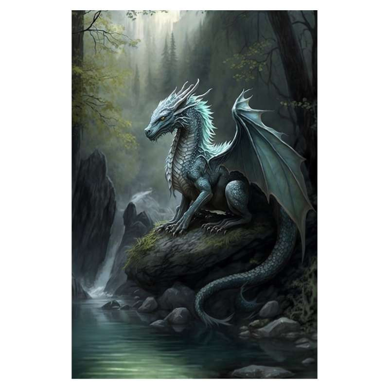 Plaque Décoration Murale Dragon