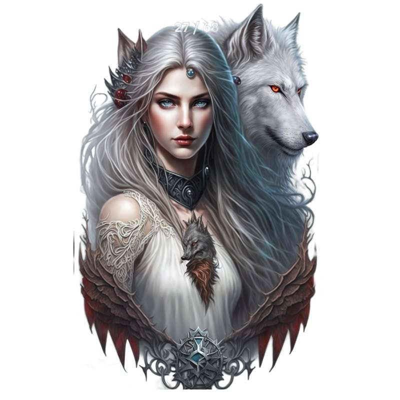 Plaque Métal Fée et Dragon Aurore