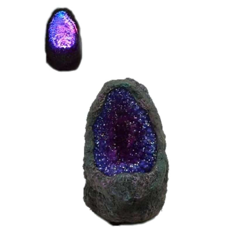 Pierre Cristaux Bleux Lumineux