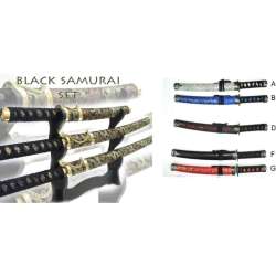 Minis Katanas Black Samourai