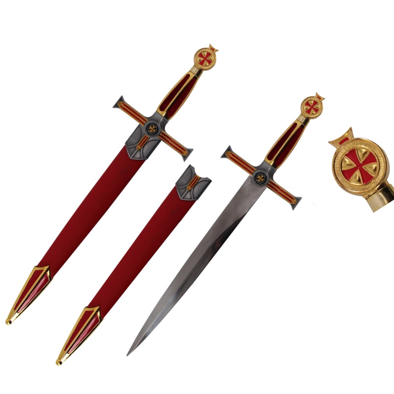 Réplique Dague Legendaire Rouge