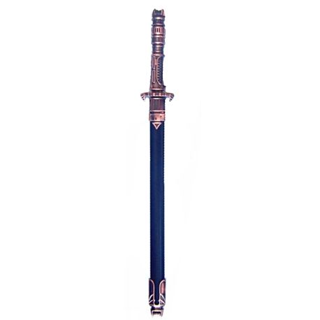 Epée Bleu et cuivre 31cm