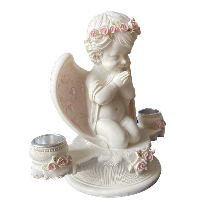 Bougeoir Ange 2 bougies