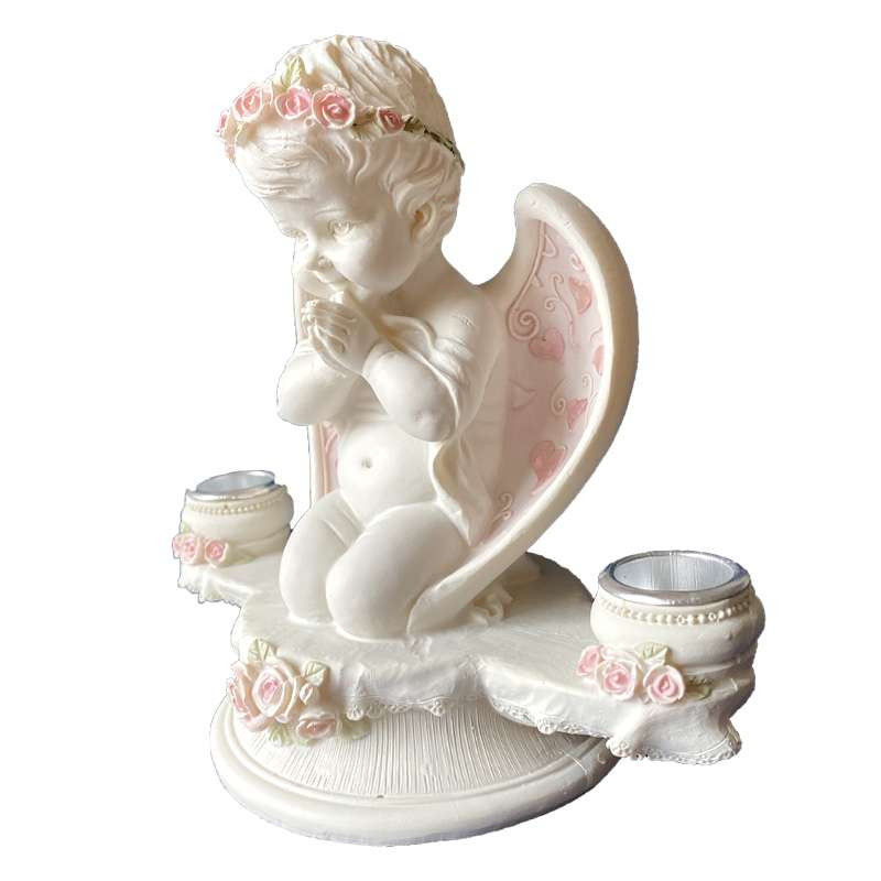 Bougeoir Ange 2 bougies