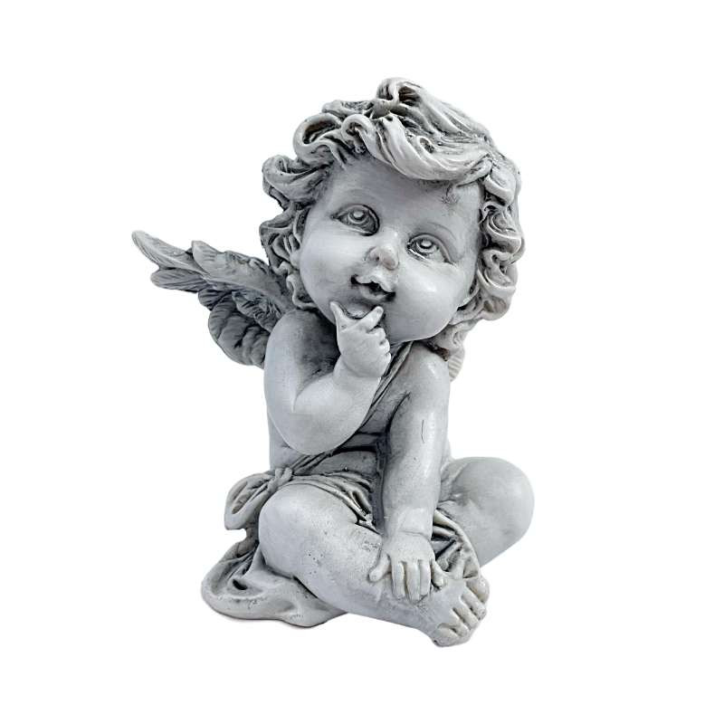 Statuette Ange Les inséparables