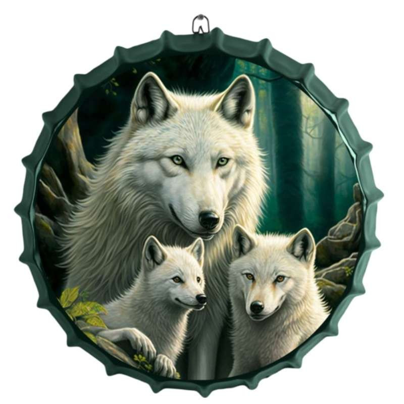 Capsule Décoration Loups Blancs