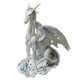 Statuette Dragon Blanc 35cm