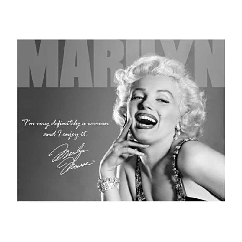 Plaque Décoration Monroe Femme